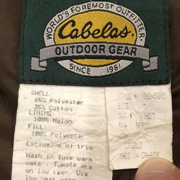 VTG Cabelas Jacket Boys M Camo Trebark Full Zip Hooded Camouflage - Picture 3 of 9